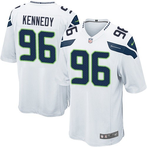 Youth Limited Cortez Kennedy Nike Jersey White Road - #96 NFL Seattle Seahawks